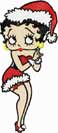 betty boop christmas embroidery downloas